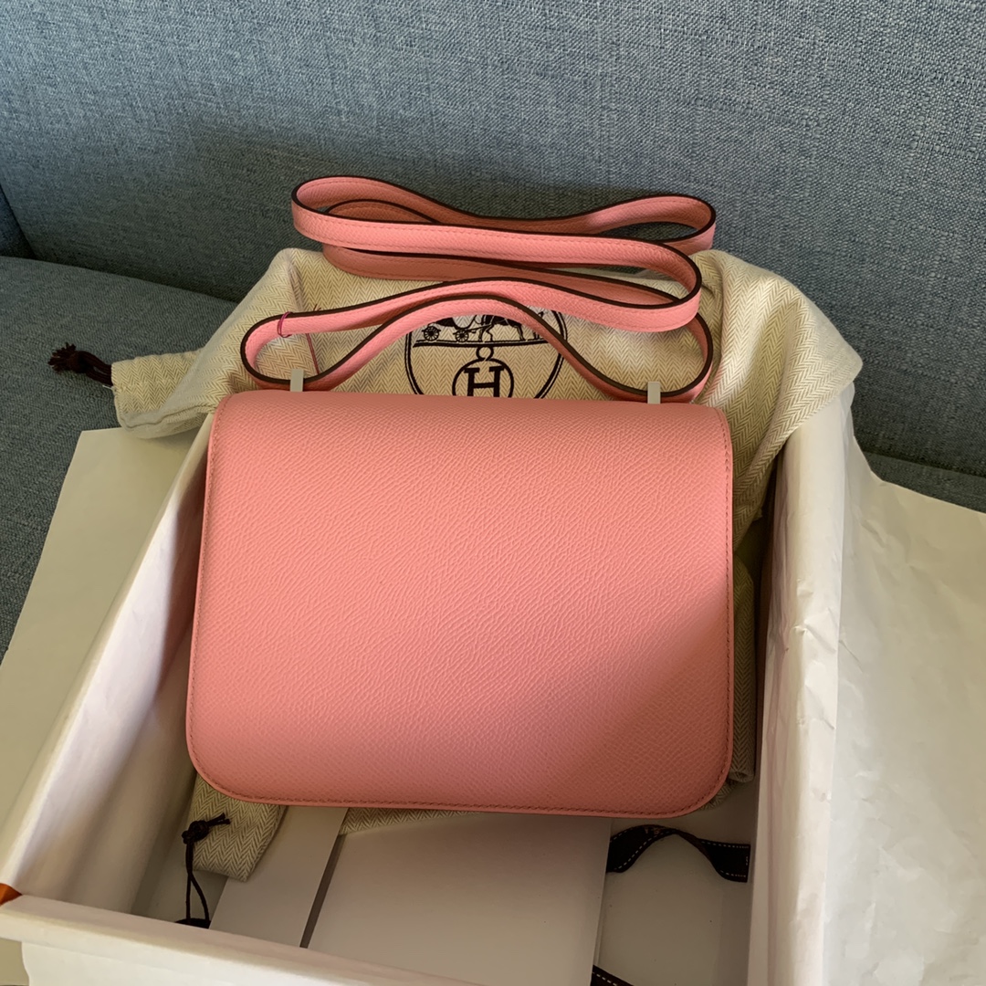 에르메스 콘스탄스18 로즈아잘리아 은장 앱송